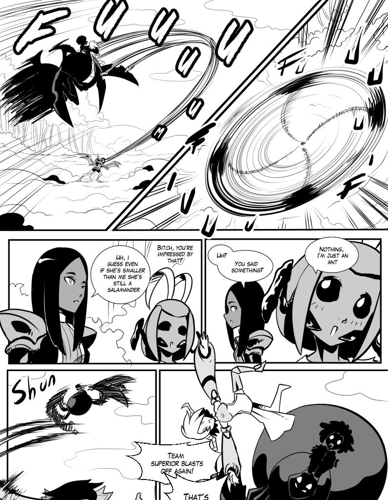 Monster girls on tour - Episode 461, Page 1: Page 461